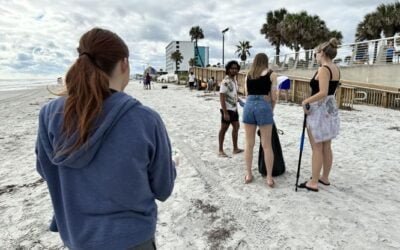 UCF clubs unite for beach clean-up and discuss future underwater collaborations