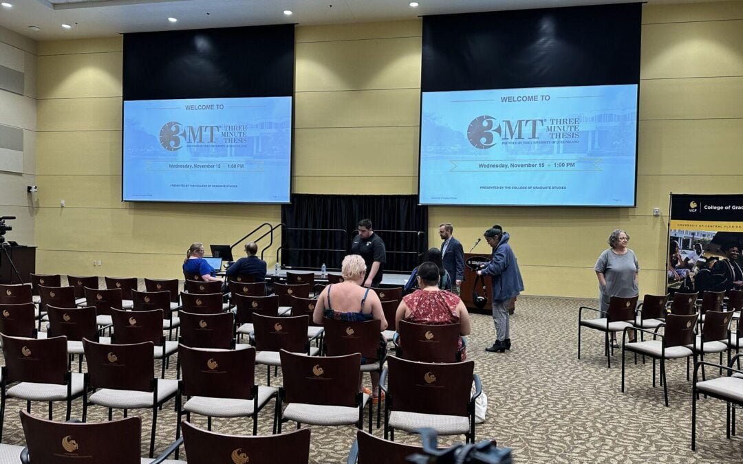 UCF hosts sixth annual Three Minute Thesis event, showcasing graduate students’ research
